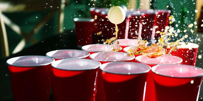 beer pong floaties